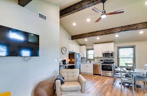Wheeler House | Charming Booneville Retreat w/ Patio & Gas Grill!