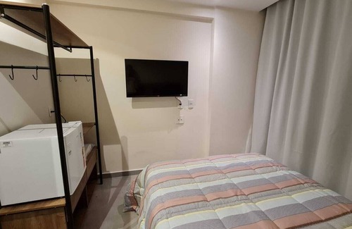 Parque Leopoldina Hotel | Charming apartment E-Suites Atlântica Campos 208B