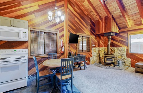 Tahoma Cabin | Charming Cabin & Loft | Pretty Pine-Lined Deck | Close to West Shore Action