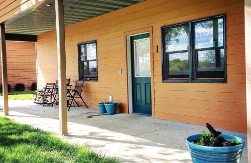 Clay County House | Charming Camping Cabin Rental for Families near Milford Lake, Kansas