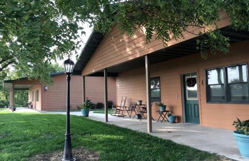Clay County House | Charming Camping Cabin Rental for Families near Milford Lake, Kansas