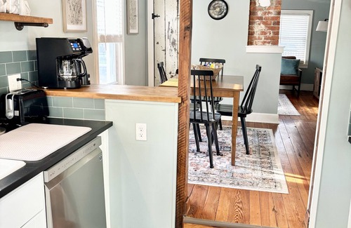 Woodstown Cottage | Charming century-old tiny home in historic town with gym membership included!