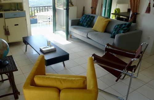 Kokkinon Khorion House | Charming Chania area villa with panoramic sea views and private pool. Sleeps 5