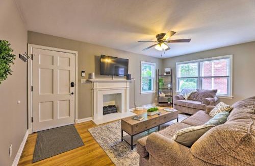 Kanawha City House | Charming Charleston Home with Yard and Fire Pit!