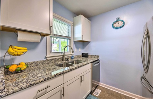 Kanawha City House | Charming Charleston Home w/Yard & Fire Pit!