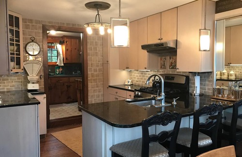 New Milford Ski Chalet | Charming & Classic LAKEFRONT Chalet: Vintage 3BR, 1BA and beautifully furnished
