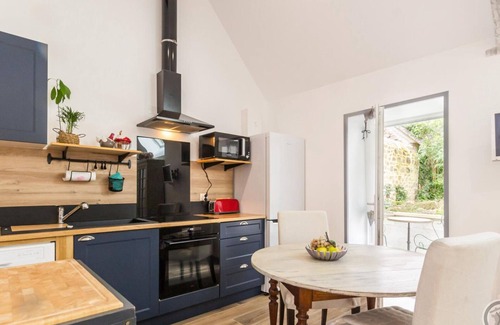 Gatteville-le-Phare Cottage | Charming Cottage with Private Terrace and Garden in Tranquil Village Setting