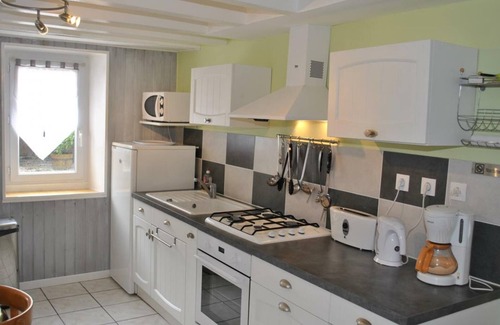 La Tour-Saint-Gelin Cottage | Charming Cottage with Courtyard, Baby Equipment, Countryside Views, and Modern Amenities