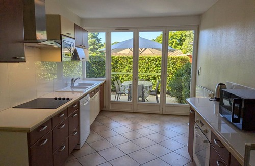 Saint-Cybardeaux Cottage | Charming Cottage with Pool, Fireplace, and Garden in Vineyard Estate