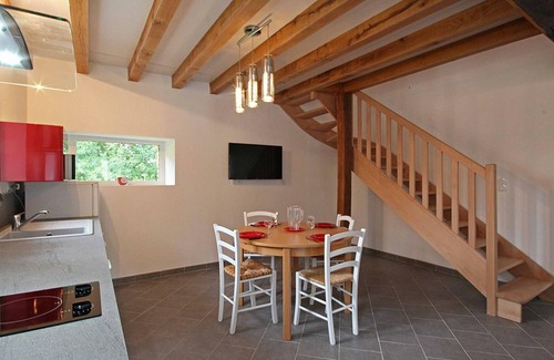 Marchainville Cottage | Charming Cottage with Terrace, Amenities, and Nearby Fishing Pond in Longny's Forest