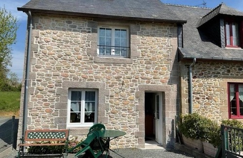 Gratot Cottage | Charming Cottage in Gratot: Fireplace, Terrace, Near Beaches, Pet-Friendly, Sleeps 4