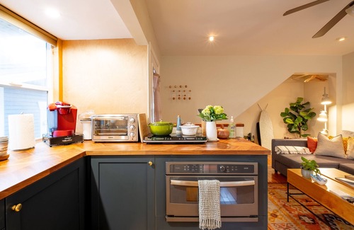 Normal Heights Apartment | Charming cottage near Adams with rooftop deck