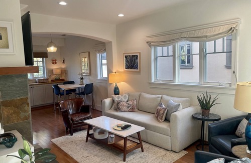 Santa Barbara House | Charming cottage with private garage and patio ~ walk to State Street and parks!