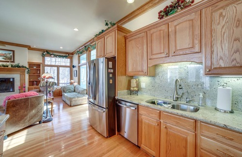 Leroy House | Charming Crete Home w/Hot Tub, Deck & Fire Pit
