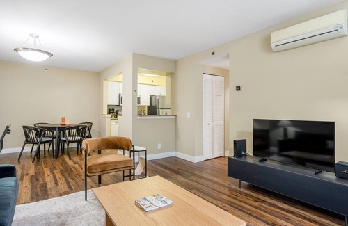 Cupertino Apartment | Charming Cupertino 2BR w/Gym, Pool & W/D, nr tech HQs, by Blueground