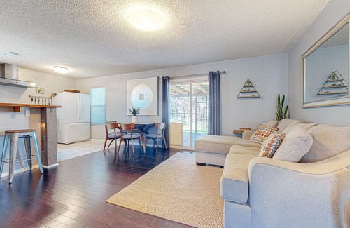 Southampton House | Charming dog-friendly home with an enclosed yard, covered patio, W/D, & AC