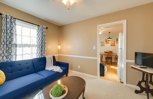 Emporia House | Charming Emporia Home w/Deck & Patio!