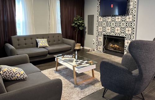 East Stroudsburg House | Charming Family Home With Fire Pit, Pool Table, Arcade, Darts &Foosball