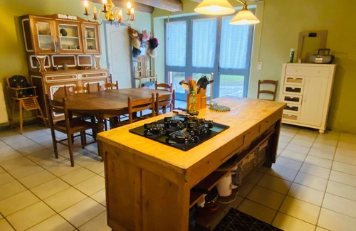 Saint-Beauzire Cottage | Charming Farmhouse Retreat in Auvergne with Terrace, Garden & Modern Amenities