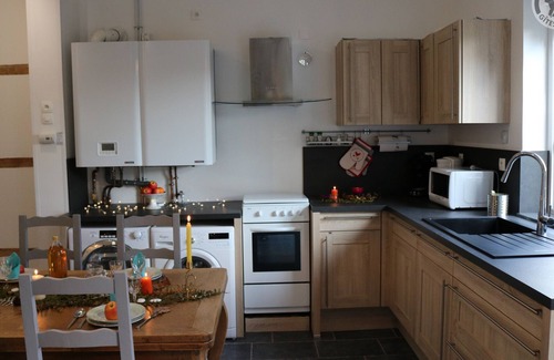 Leval Cottage | Charming Farmhouse Cottage with Modern Amenities in Avesnois Natural Park