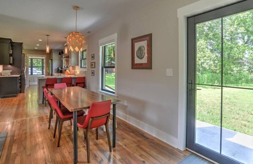 Candler House | Charming Farmhouse Hot Tub Three Acres