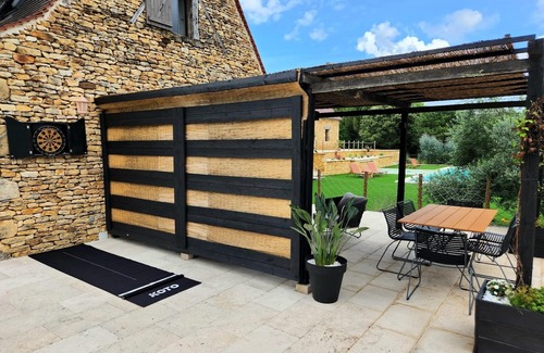 Castelnaud-la-Chapelle Cottage | Charming 2BR Gîte | Heated Pool & Terrace | Near Sarlat & Dordogne River