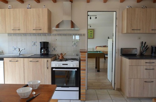 Les Moitiers-d'Allonne Cottage | Charming Spacious House Near Beach: Fireplace, Games, Garden, Baby Equipment, Pet-Friendly