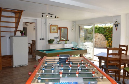 Les Moitiers-d'Allonne Cottage | Charming Spacious House Near Beach: Fireplace, Games, Garden, Baby Equipment, Pet-Friendly