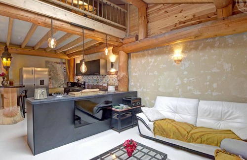 Saint-Jean-Soleymieux Cottage | Charming cottage with wood stove, pool table, and terrace in Monts du Forez