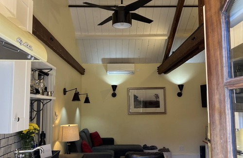 Northwest Carmel Apartment | Charming, French-Inspired 2 BR 2 BA Apartment, 1 Block from Ocean Ave.
