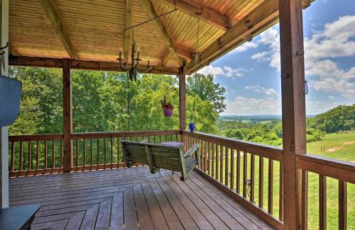 Galax House | Charming Galax Retreat with Wraparound Deck!