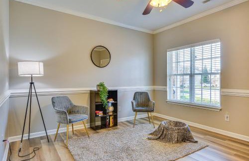 Greensboro House | Charming Greensboro Townhouse with Back Patio!