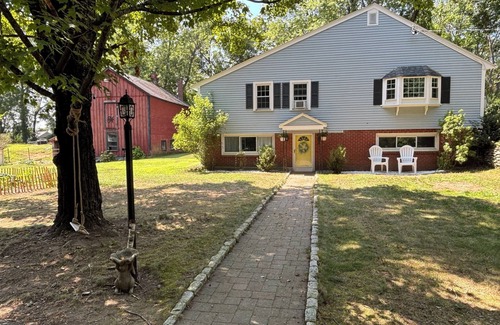 Groton House | Charming Groton farm townhouse minutes from all attractions with scenic views.