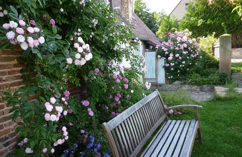 Furchhausen House | CHARMING half-timbered house, lovely English-style GARDEN Near Saverne