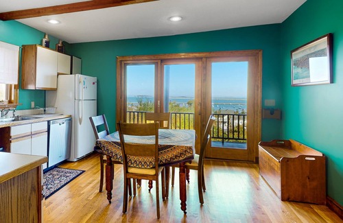 Plymouth House | Charming & historical waterfront retreat with patio, W/D, & amazing balcony view