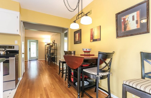 Milford House | Charming Home with Sunroom a Short Walk to Downtown - Pet-Friendly