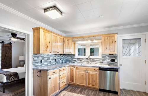 Wallace House | Charming Home Close to Downtown with Hot Tub and Mountain Views