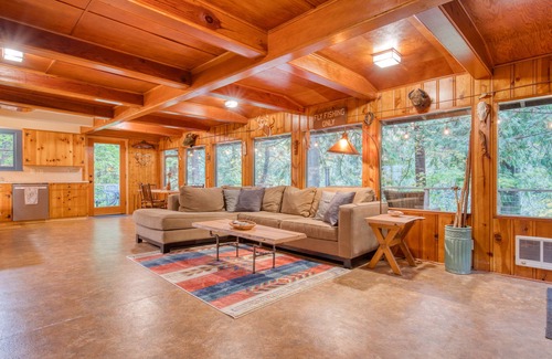Marmot House | Charming Home with Free WiFi, Washer/Dryer, Wood Fireplace, and Furnished Deck