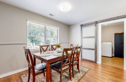 Rincon House | Charming home with large yard, fire pit, AC close to Outlet Mall and Airport