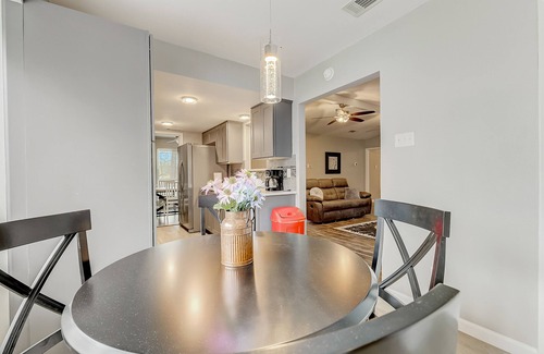 Garland House | Charming home with private indoor pool, foosball, firepit, and grill