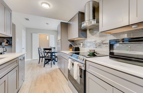 Garland House | Charming home with private indoor pool, foosball, firepit, and grill