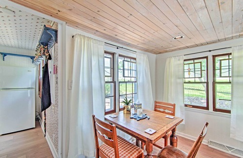 Horicon Cottage | Charming Horicon Cottage + Dock on Rock River
