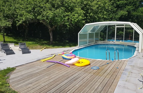 Ydes House | Charming house and caratctere, indoor pool.