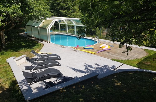 Ydes House | Charming house and caratctere, indoor pool.