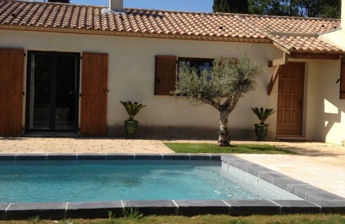 Bellegarde Villa | Charming house in Provence, peaceful setting amidst vineyards, swimming pool and tennis court
