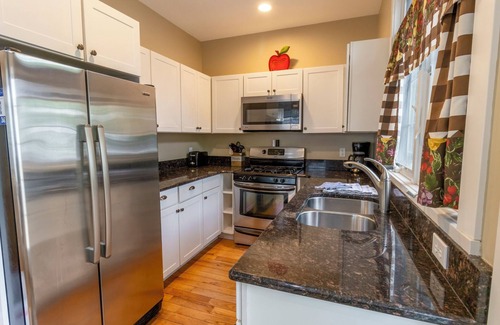 Michigan City House | Charming Kid Friendly Cottage by Park in Beachwalk + Complimentary Golf Cart