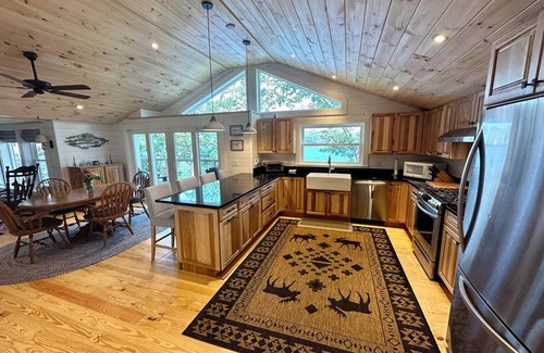 Damariscotta Cottage | Charming Lakefront Cottage ~ Private Dock w/Stunning Lake Views
