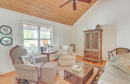 Lawley House | Charming Lawley Cottage Deck, Fire Pit and Yard!