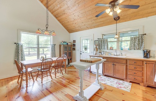 Lawley Cottage | Charming Lawley Cottage: Deck, Fire Pit & Yard!
