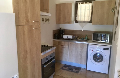 Belvedere-Campomoro Apartment | Charming little ground floor apartment villa with garden area